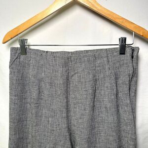Chico's Design black and white houndstooth elastic-waist pants Size 2